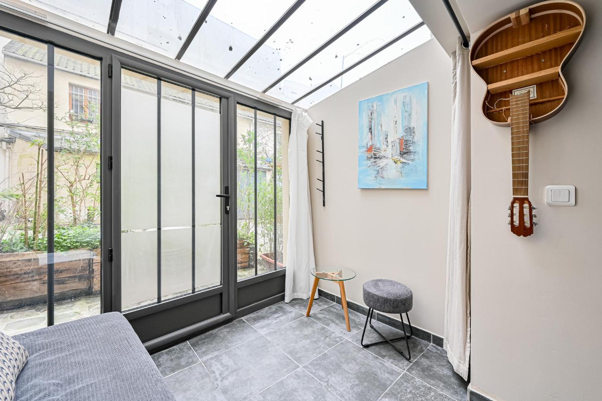 Apartament L'Oasis Parisien - 2 Pers - Metro Oberkampf Zewnętrze zdjęcie